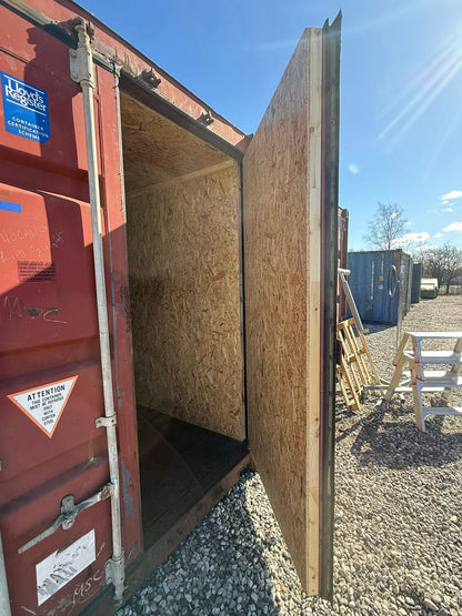 Isolerede 20 fods container