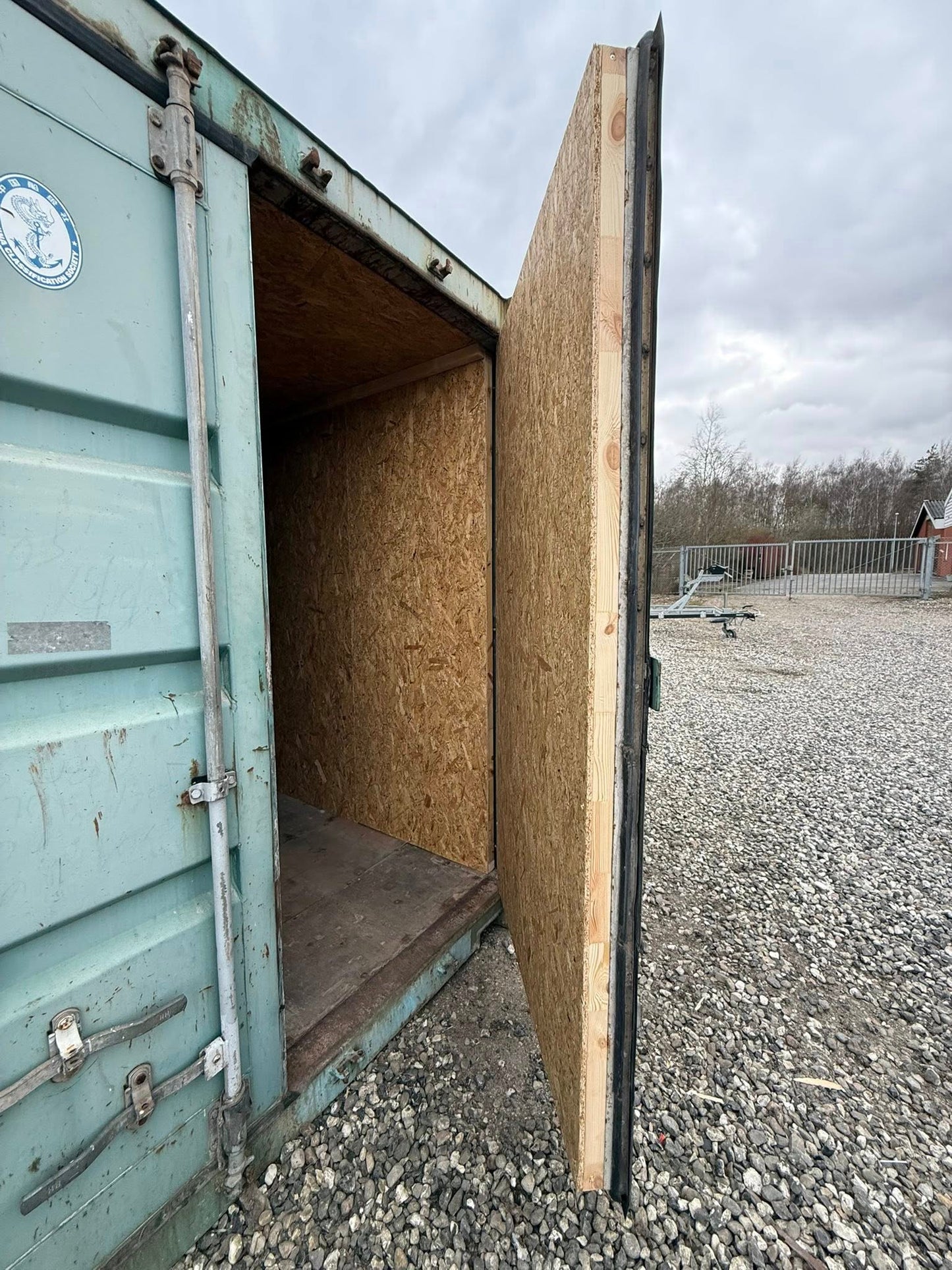 Danmarks billigste isolerede 20 fods container