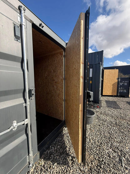 Isolerede 20 fods container
