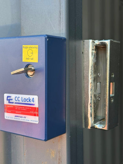Ny 20 fods container m. klasse 5 lås