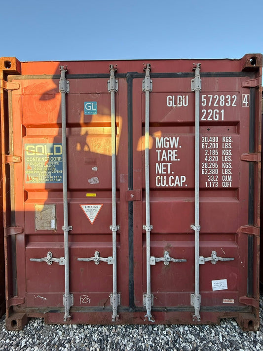 Sødygtig 20 fods container