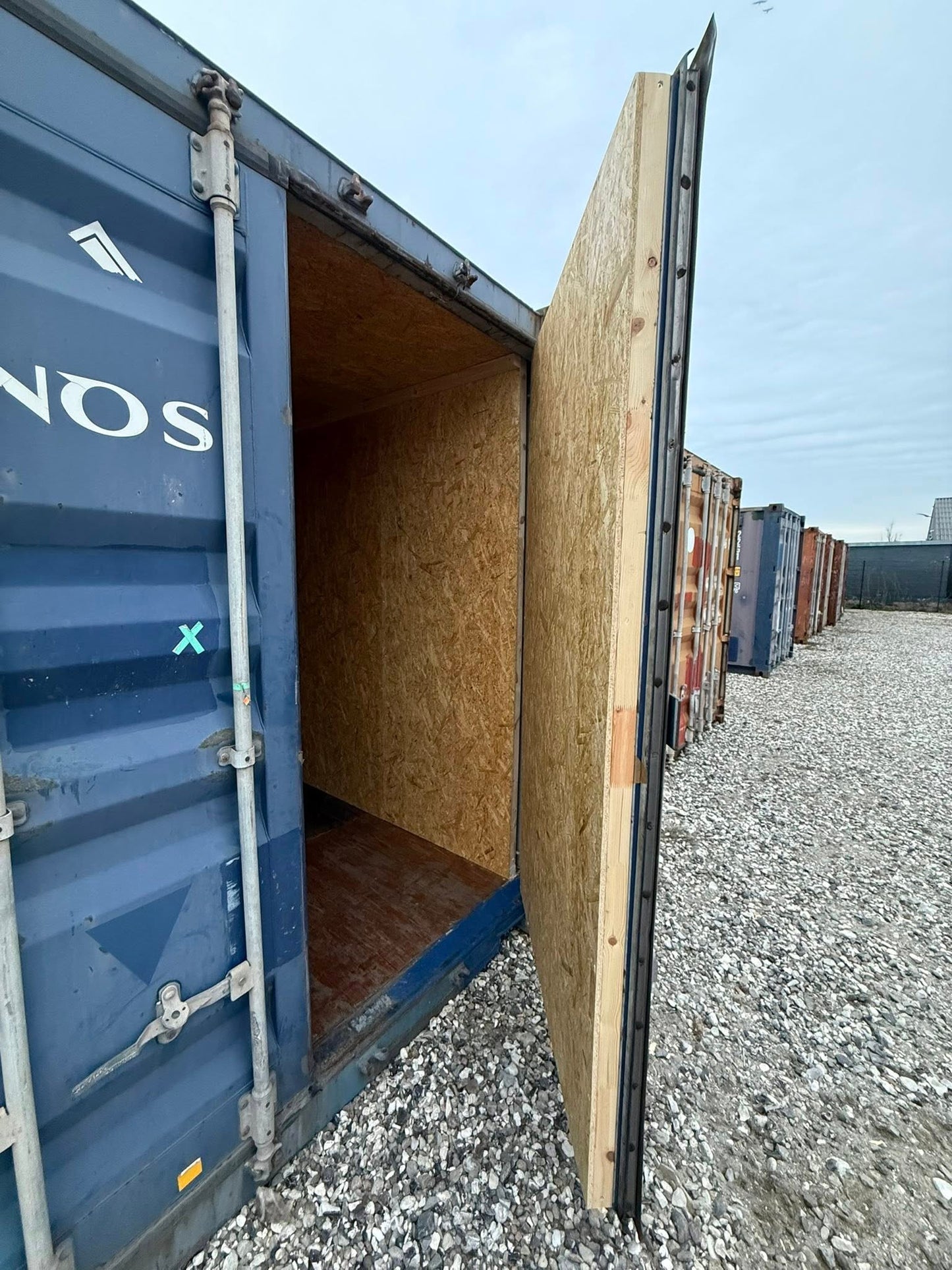 Isolerede 20 fods container