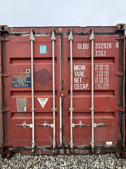 Sødygtig 20 fods container