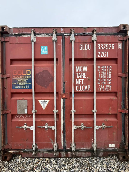 Sødygtig 20 fods container
