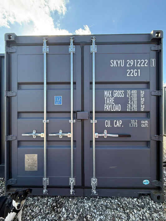 Isolerede 20 fods container