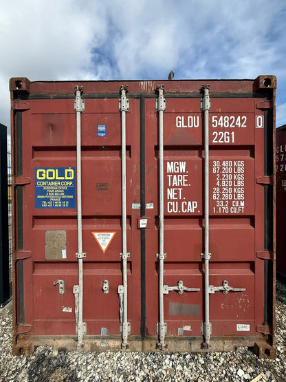 Sødygtig 20 fods container