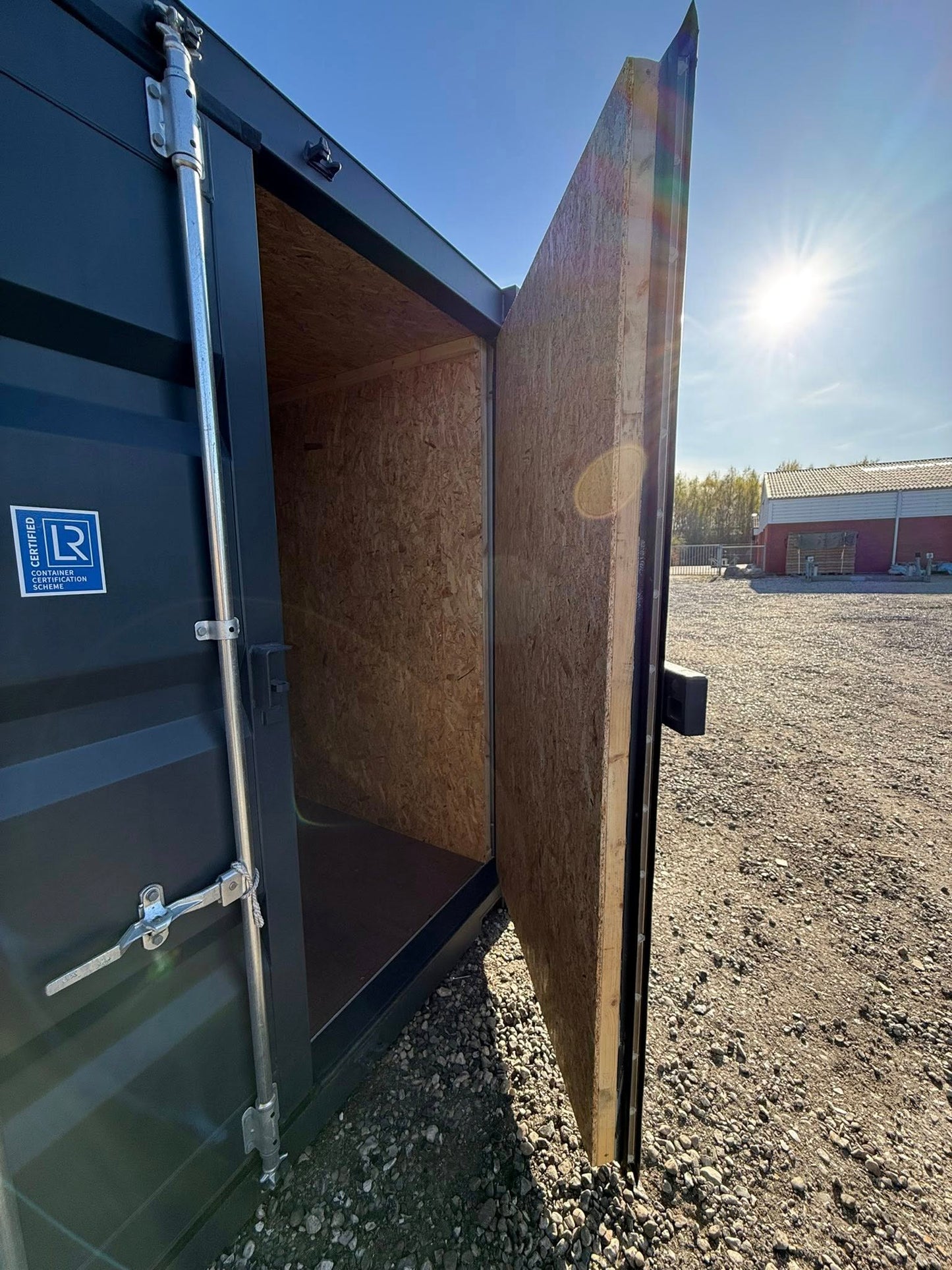 Isoleret 10 fods container