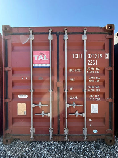 Sødygtig 20 fods container