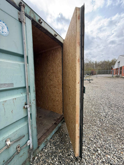 Isolerede 20 fods container