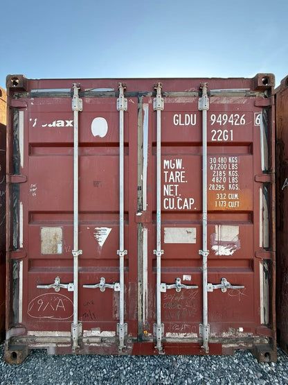 Sødygtig 20 fods container