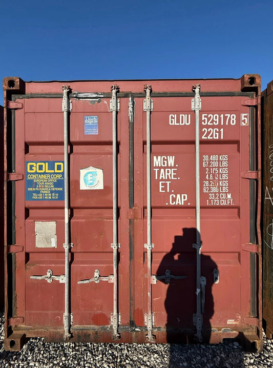 Sødygtig 20 fods container