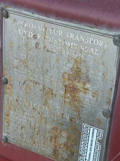 Sødygtig 20 fods container