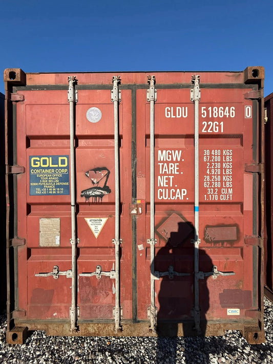 Sødygtig 20 fods container