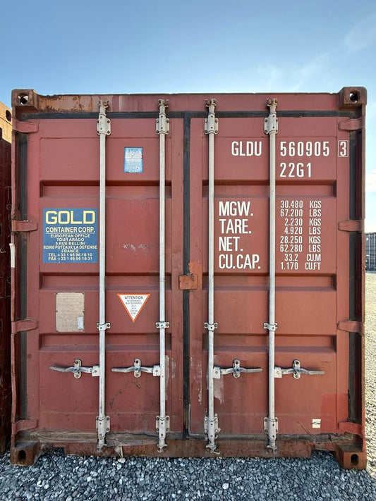 Sødygtig 20 fods container