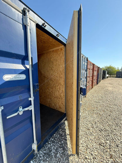 Isolerede 20 fods container