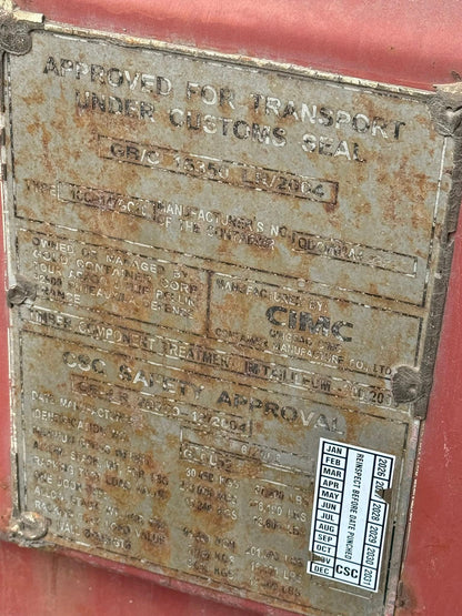 Sødygtig 20 fods container