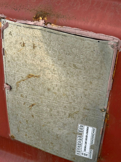 Sødygtig 20 fods container