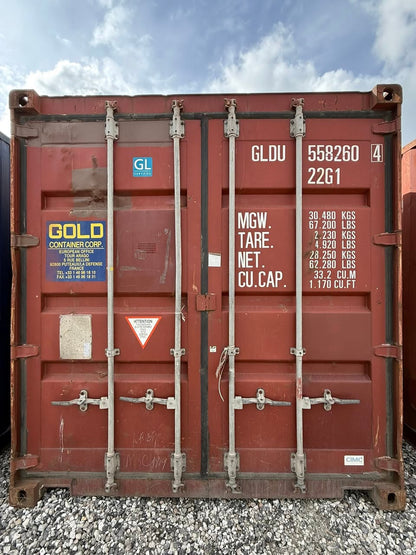 Sødygtig 20 fods container
