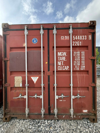 Sødygtig 20 fods container