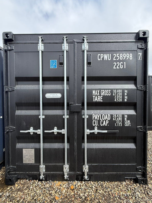 Isolerede 20 fods container