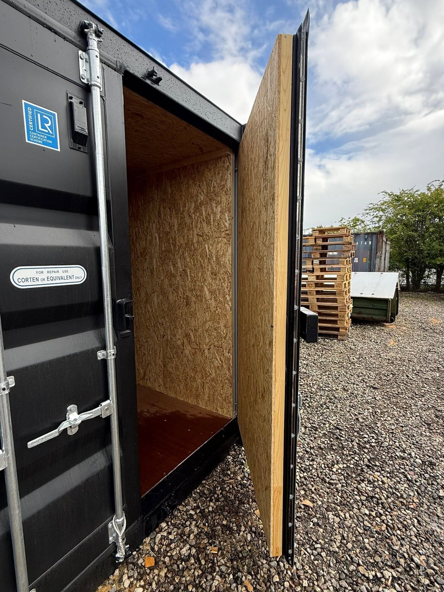 Isolerede 20 fods container