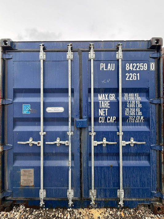 Isolerede 20 fods container