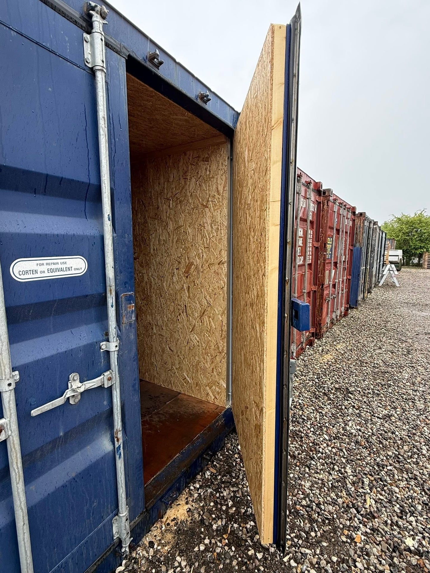 Isolerede 20 fods container
