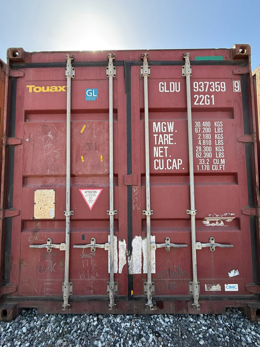 Sødygtig 20 fods container