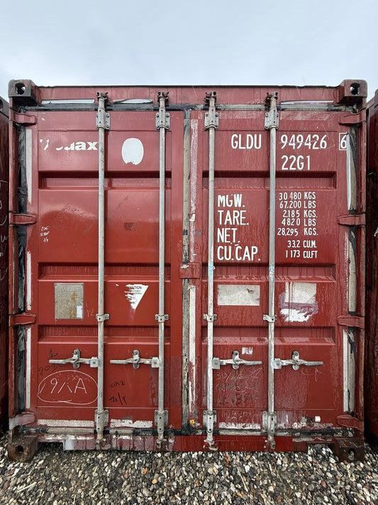 Isolerede 20 fods container