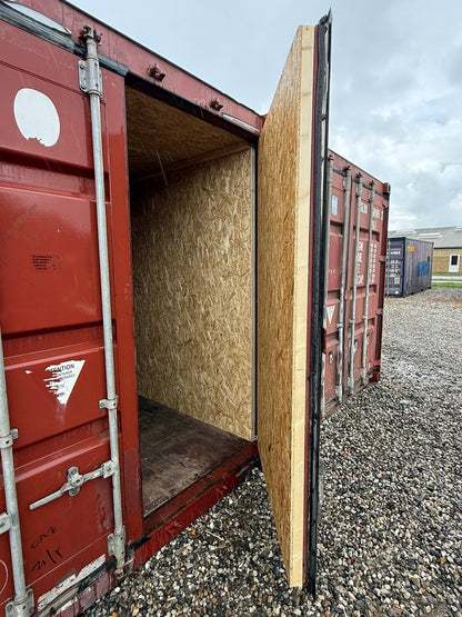 Isolerede 20 fods container