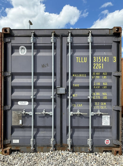 Isolerede 20 fods container