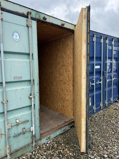 Isolerede 20 fods container