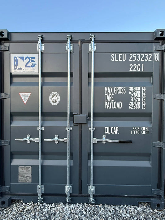 Isolerede 20 fods container