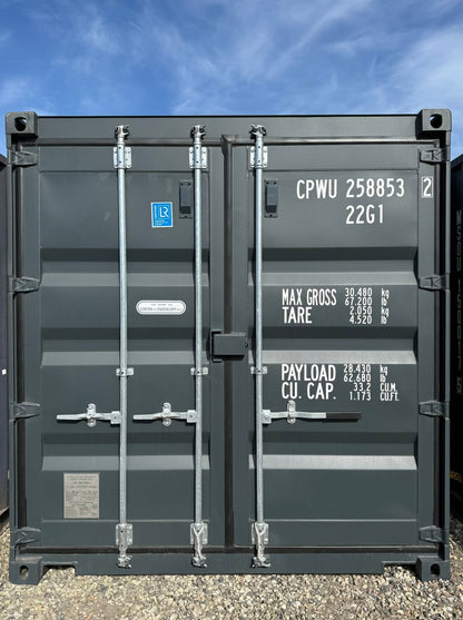 Isolerede 20 fods container