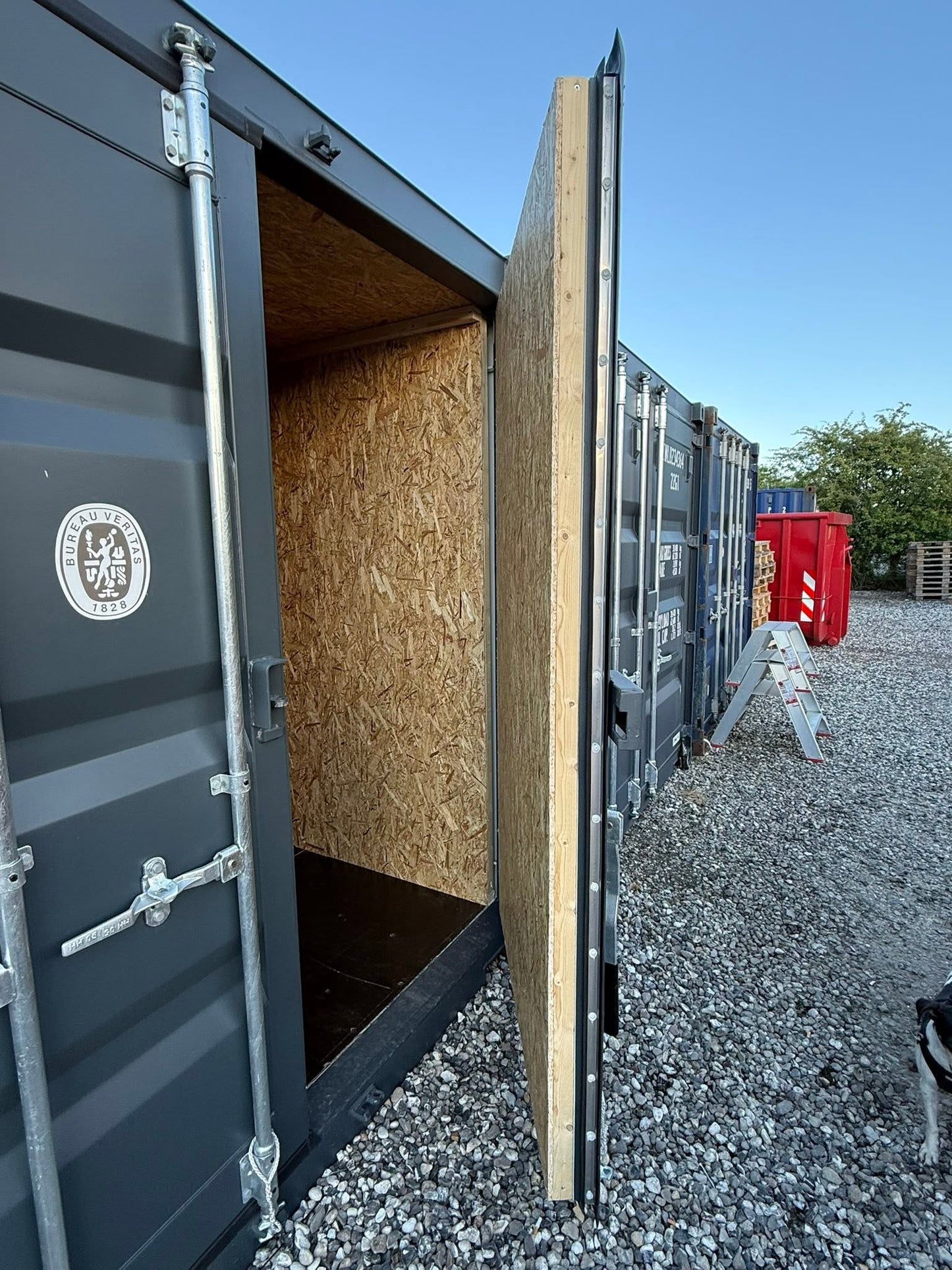 Isolerede 20 fods container