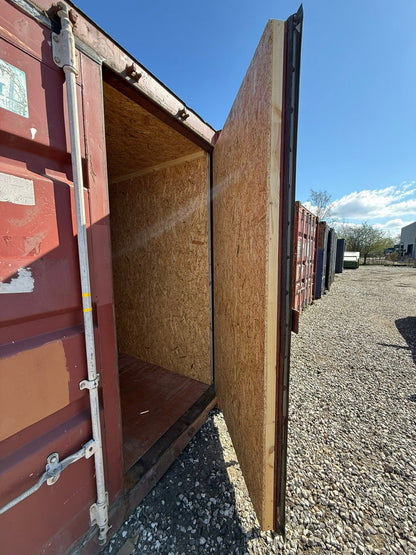 Isolerede 20 fods container