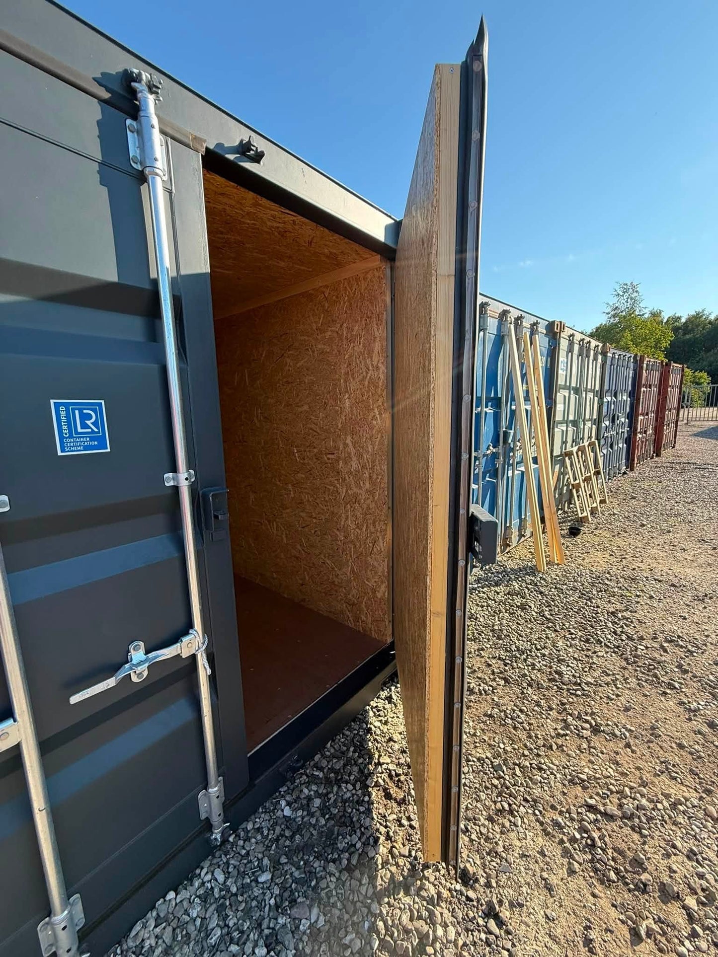Isolerede 10 fods container