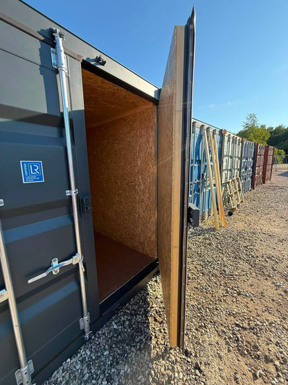 Isolerede 10 fods container