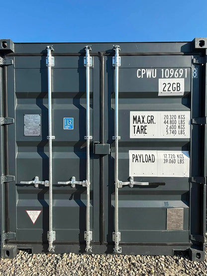 Isolerede 10 fods container