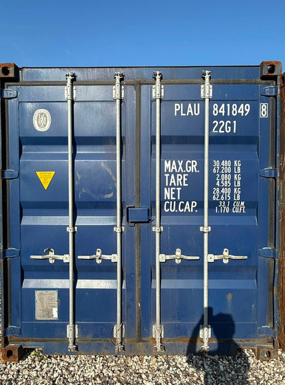 Isolerede 20 fods container