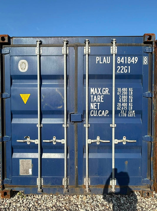 Isolerede 20 fods container
