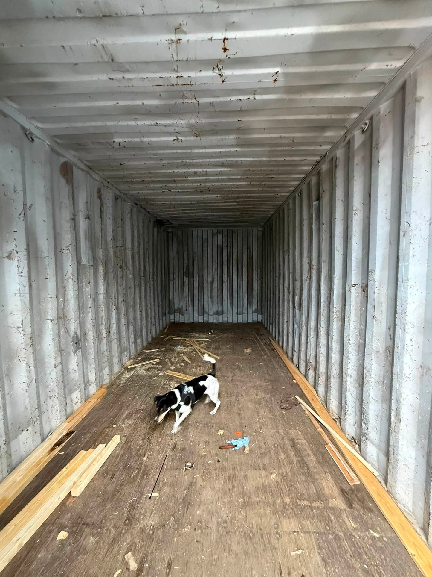 Brugt 20 fods container
