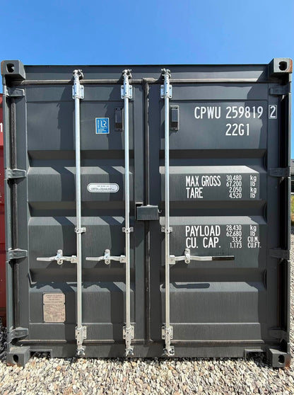 Isolerede 20 fods container