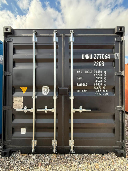 Isolerede 20 fods container