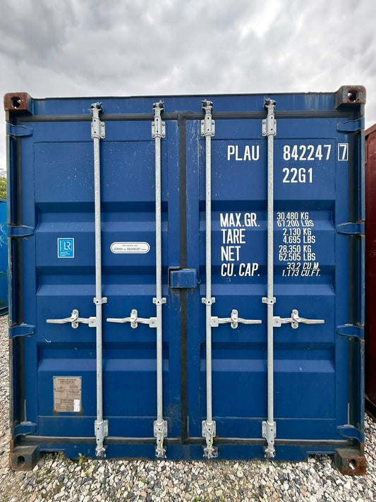 Brugt 20 fods container