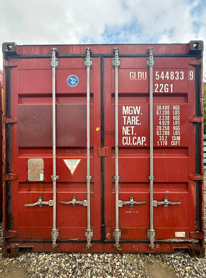 Isolerede 20 fods container