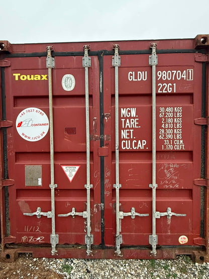 Sødygtig 20 fods container