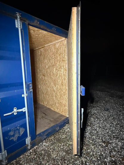Isolerede 20 fods container