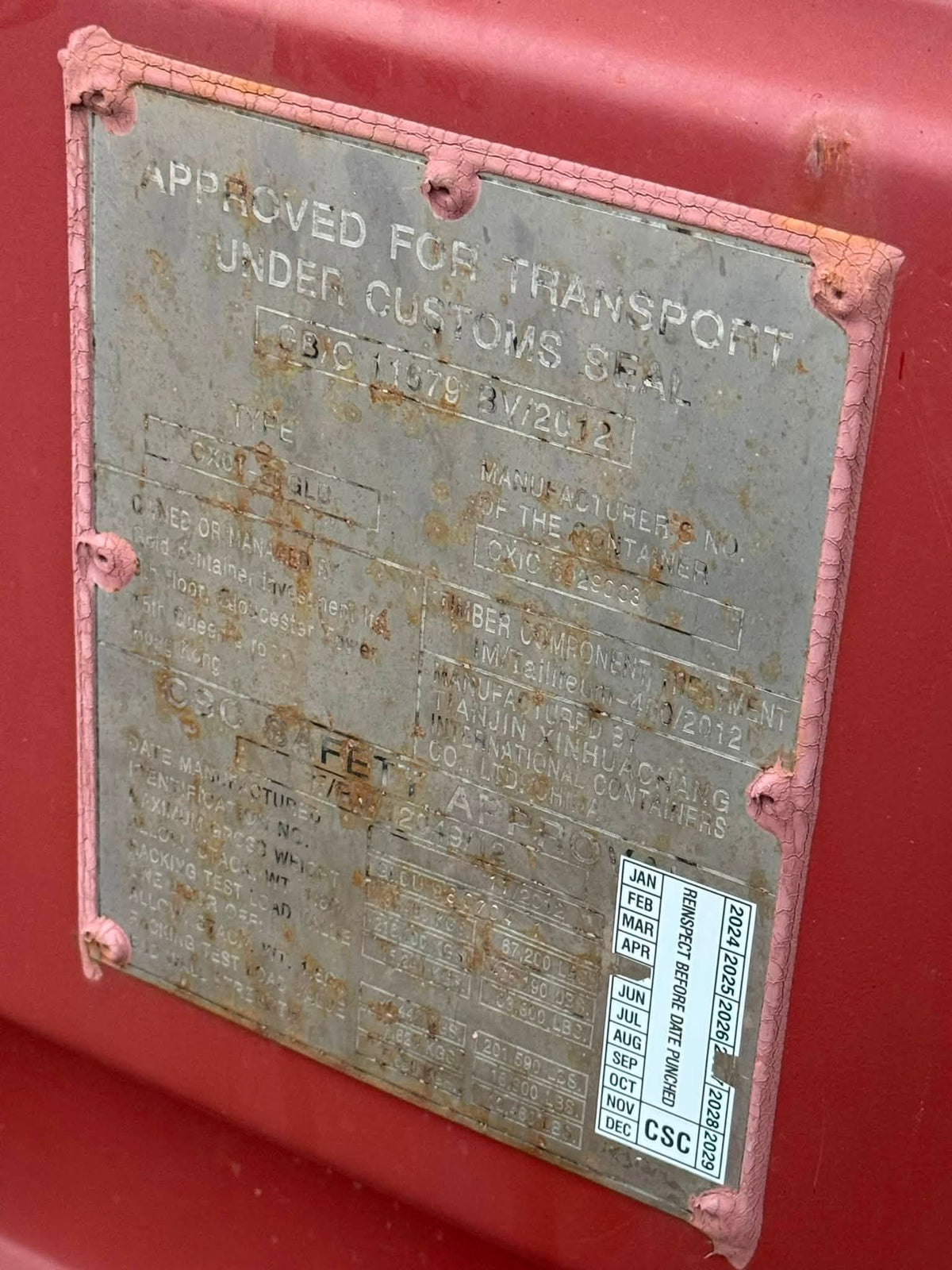 Sødygtig 20 fods container
