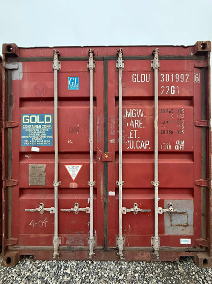 Sødygtig 20 fods container